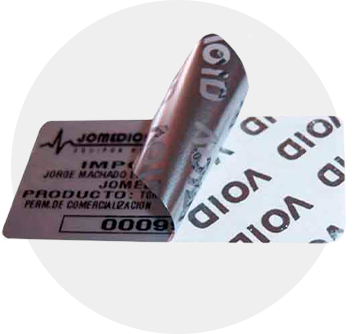 Etiquetas de seguridad